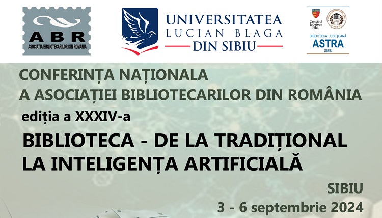 Conferința Națională a Asociației Bibliotecarilor din România – ediția a XXXIV-a